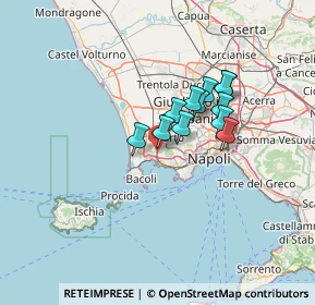 Mappa Via S. Vito, 80078 Pozzuoli NA, Italia (10.03333)