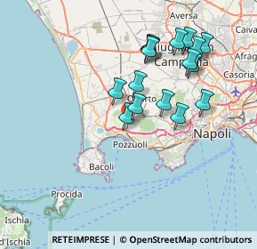 Mappa Via S. Vito, 80078 Pozzuoli NA, Italia (7.34188)