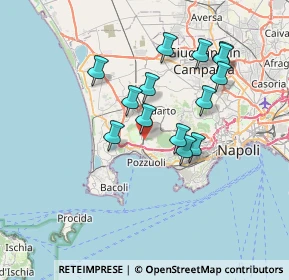 Mappa Via S. Vito, 80078 Pozzuoli NA, Italia (6.74143)