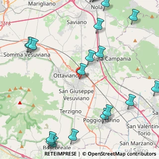 Mappa Via Raffaele Pappalardo, 80040 Ottaviano NA, Italia (6.8065)