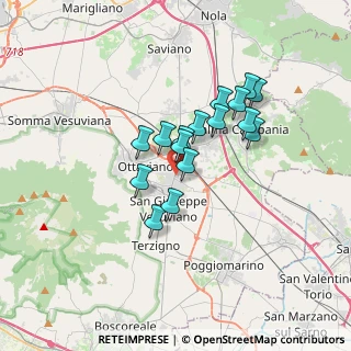 Mappa Via Raffaele Pappalardo, 80040 Ottaviano NA, Italia (2.78063)