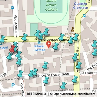Mappa Via Giuseppe Ribera, 80128 Napoli NA, Italia (0.07778)