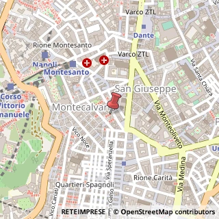 Mappa Via San Liborio, 1, 80134 Napoli, Napoli (Campania)
