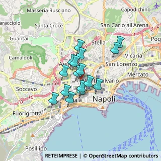 Mappa Via Antonio Sacchini, 80129 Napoli NA, Italia (1.24063)