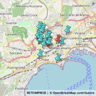 Mappa Via Antonio Sacchini, 80129 Napoli NA, Italia (1.10895)