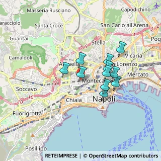 Mappa Via Antonio Sacchini, 80129 Napoli NA, Italia (1.44273)