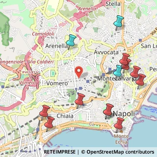 Mappa Via Antonio Sacchini, 80129 Napoli NA, Italia (1.46462)