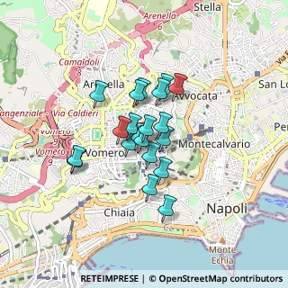 Mappa Via Antonio Sacchini, 80129 Napoli NA, Italia (0.612)
