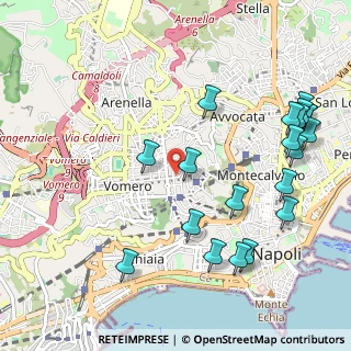 Mappa Via Antonio Sacchini, 80129 Napoli NA, Italia (1.3495)