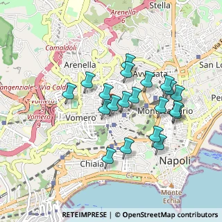 Mappa Via Antonio Sacchini, 80129 Napoli NA, Italia (0.8495)