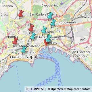 Mappa Molo Carmine Palazzina Docks, 80133 Napoli NA, Italia (2.15)