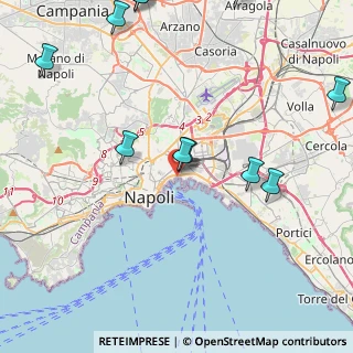 Mappa Molo Carmine Palazzina Docks, 80133 Napoli NA, Italia (5.89091)