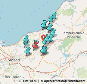 Mappa 07030 Bulzi SS, Italia (10.444)