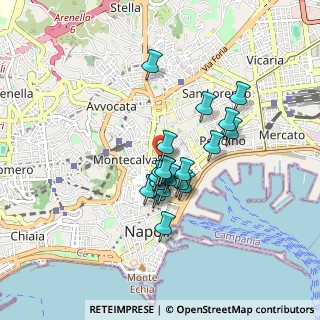 Mappa Vico I Gravina, 80134 Napoli NA, Italia (0.6845)