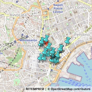 Mappa Vico I Gravina, 80134 Napoli NA, Italia (0.339)