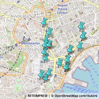 Mappa Vico I Gravina, 80134 Napoli NA, Italia (0.5095)