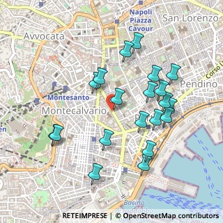 Mappa Vico I Gravina, 80134 Napoli NA, Italia (0.512)