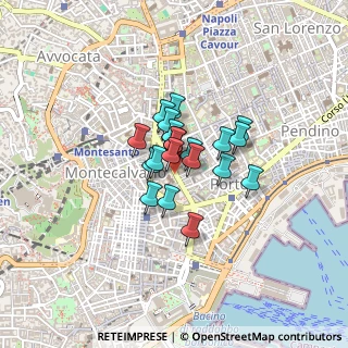 Mappa Via Monteoliveto, 80135 Napoli NA, Italia (0.2545)