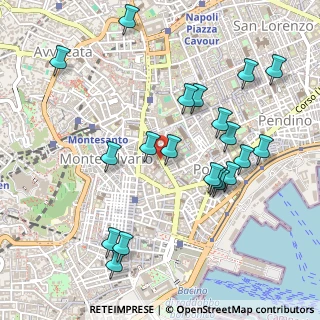 Mappa Vico I Gravina, 80134 Napoli NA, Italia (0.5805)