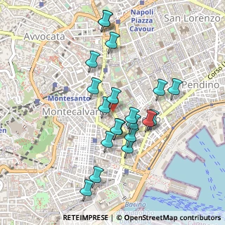 Mappa Vico I Gravina, 80134 Napoli NA, Italia (0.464)