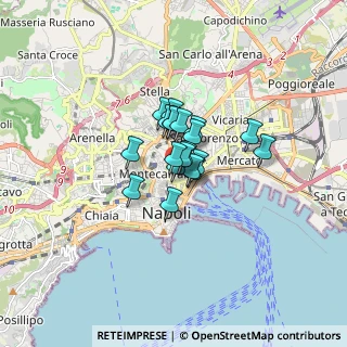 Mappa Via Monteoliveto, 80135 Napoli NA, Italia (0.8995)