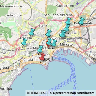 Mappa Vico I Gravina, 80134 Napoli NA, Italia (1.6725)