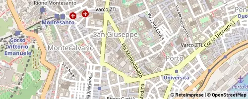 Mappa Napoli