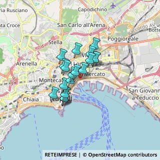 Mappa Piazzale Immacolatella Nuova, 80133 Napoli NA, Italia (1.21158)
