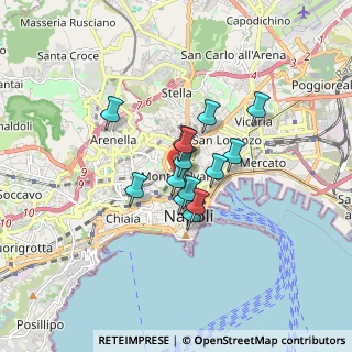 Mappa Via S. Lucia a Monte, 80135 Napoli NA, Italia (1.13429)