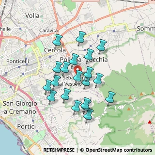 Mappa Via Sandro Pertini, 80040 Massa di Somma NA, Italia (1.639)