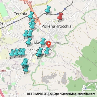 Mappa Via Sandro Pertini, 80040 Massa di Somma NA, Italia (1.2605)