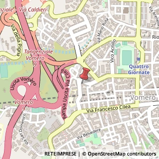 Mappa Via Pietro Mascagni, 51, 80128 Napoli, Napoli (Campania)