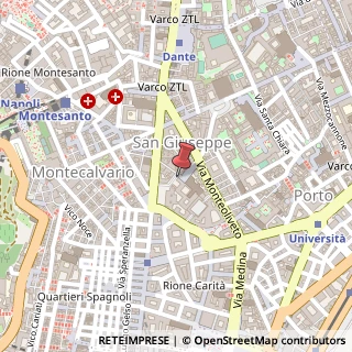 Mappa Via Caravita, 10, 80134 Napoli, Napoli (Campania)