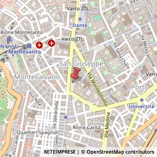 Mappa Via Mario Morgantini,  3, 80134 Napoli, Napoli (Campania)