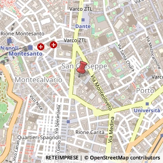 Mappa Via Caravita Tommaso,  25, 80134 Napoli, Napoli (Campania)
