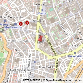 Mappa Via Mario Morgantini,  5, 80134 Napoli, Napoli (Campania)