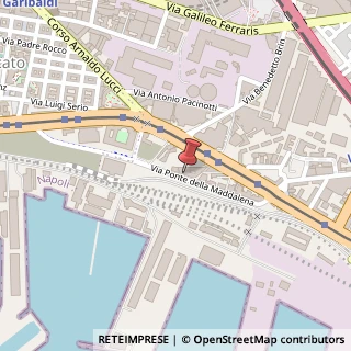 Mappa Via Ponte della Maddalena, 55, 80142 Napoli, Napoli (Campania)