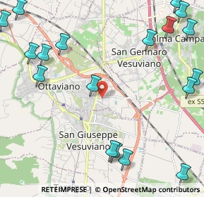 Mappa Viale della Rinascita, 80044 Ottaviano NA, Italia (3.405)