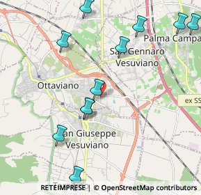 Mappa Viale della Rinascita, 80044 Ottaviano NA, Italia (2.58545)