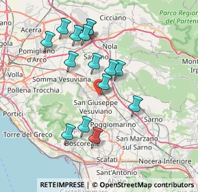 Mappa Viale della Rinascita, 80044 Ottaviano NA, Italia (7.40867)