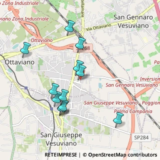 Mappa Viale della Rinascita, 80044 Ottaviano NA, Italia (1.02667)