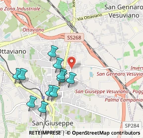 Mappa Viale della Rinascita, 80044 Ottaviano NA, Italia (1.08)