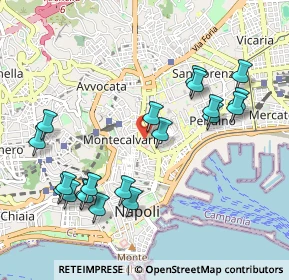 Mappa Via Mario Morgantini, 80134 Napoli NA, Italia (1.173)