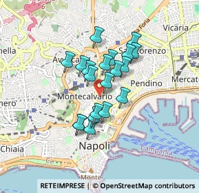 Mappa Via Mario Morgantini, 80134 Napoli NA, Italia (0.672)