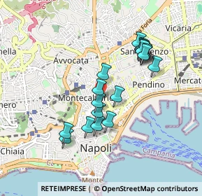Mappa Via Mario Morgantini, 80134 Napoli NA, Italia (0.878)