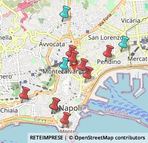 Mappa Via Mario Morgantini, 80134 Napoli NA, Italia (0.94833)