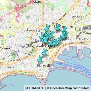 Mappa Via Mario Morgantini, 80134 Napoli NA, Italia (0.5365)