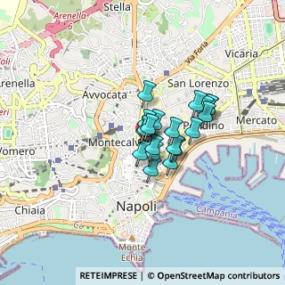 Mappa Via Mario Morgantini, 80134 Napoli NA, Italia (0.5375)