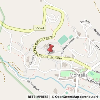 Mappa Via Verteglia, 74, 83048 Montella, Avellino (Campania)