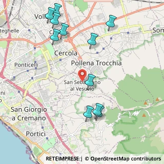 Mappa Via Maione, 80040 San Sebastiano Al Vesuvio NA, Italia (2.63273)
